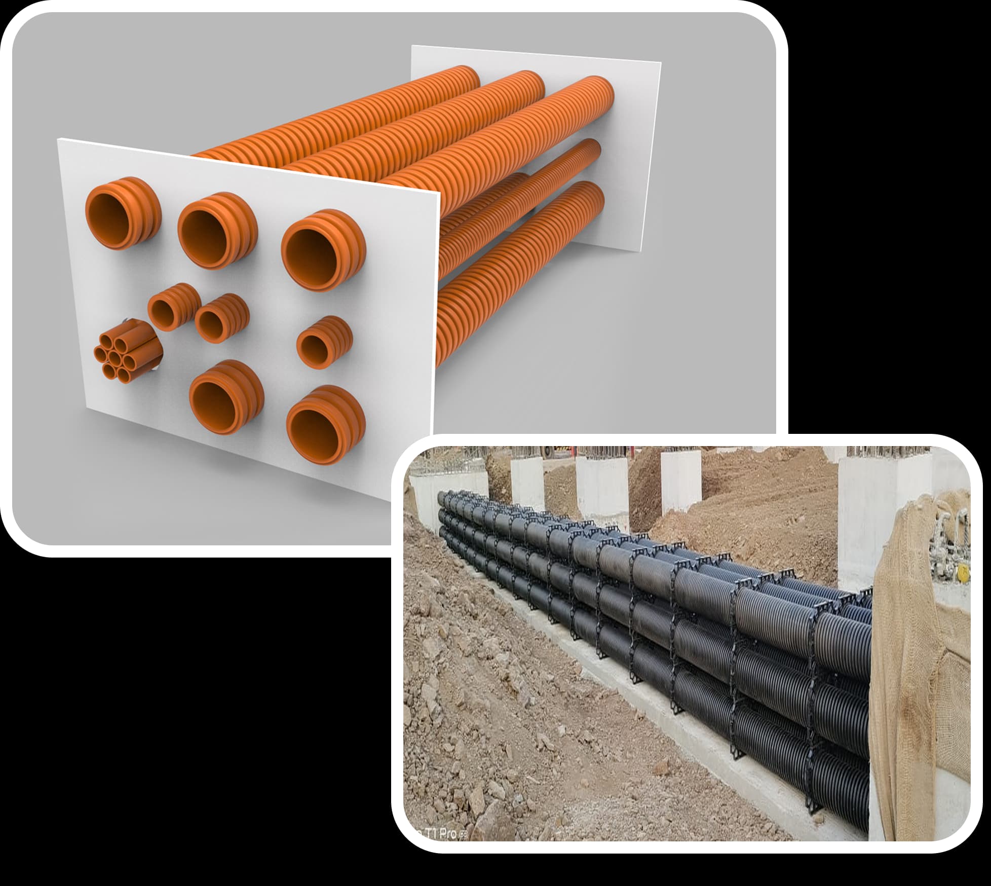 Pipe Spacers for Power & Electrical Utilities