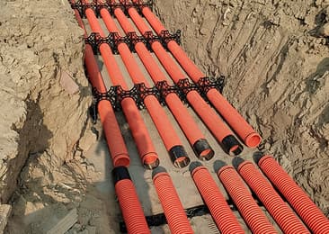 Power & Electrical Pipe Spacer