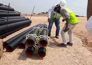 Power & Electrical Pipe Spacer