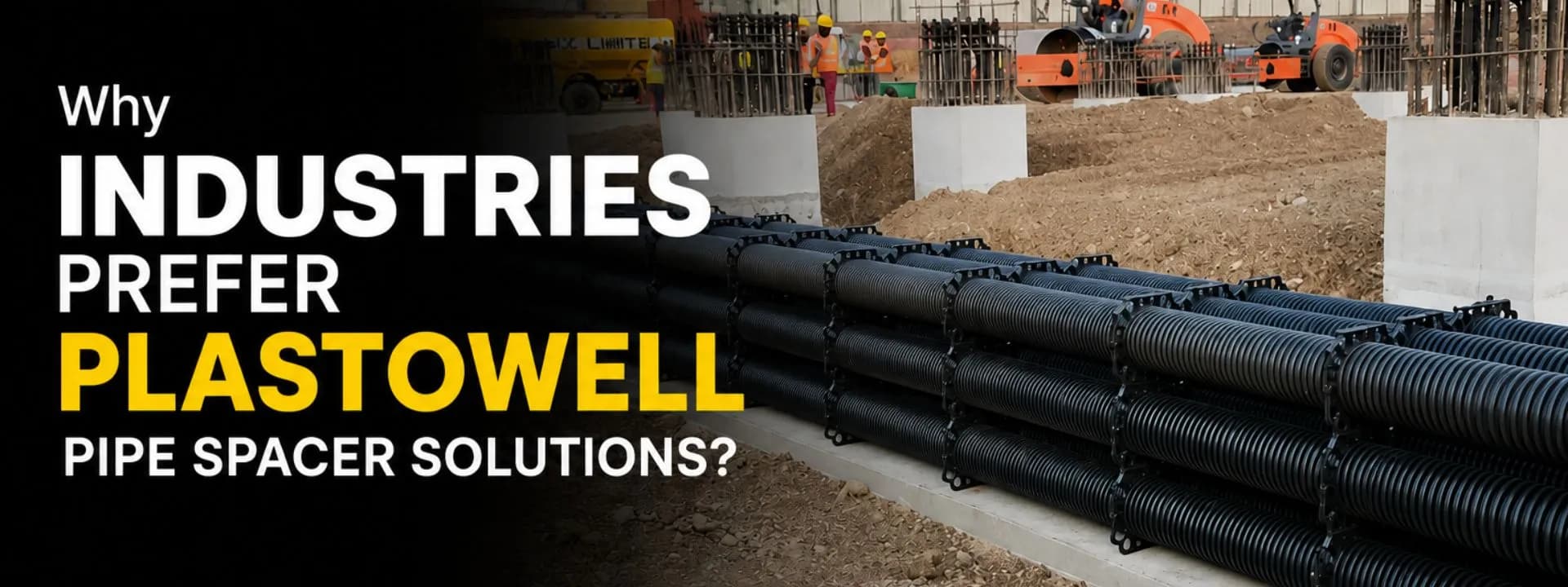 Why Industries Prefer Plastowell Pipe Spacer Solutions?